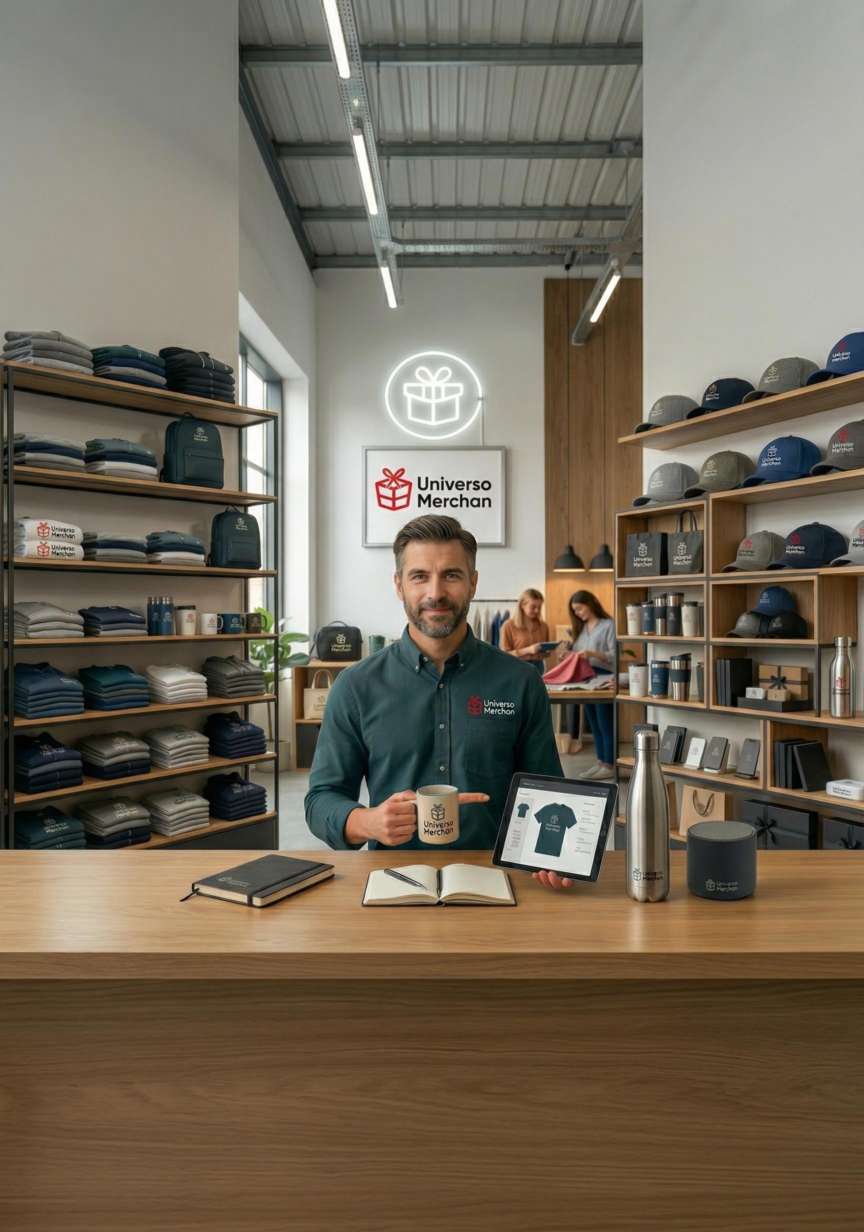 Regalos corporativos premium Universo Merchan