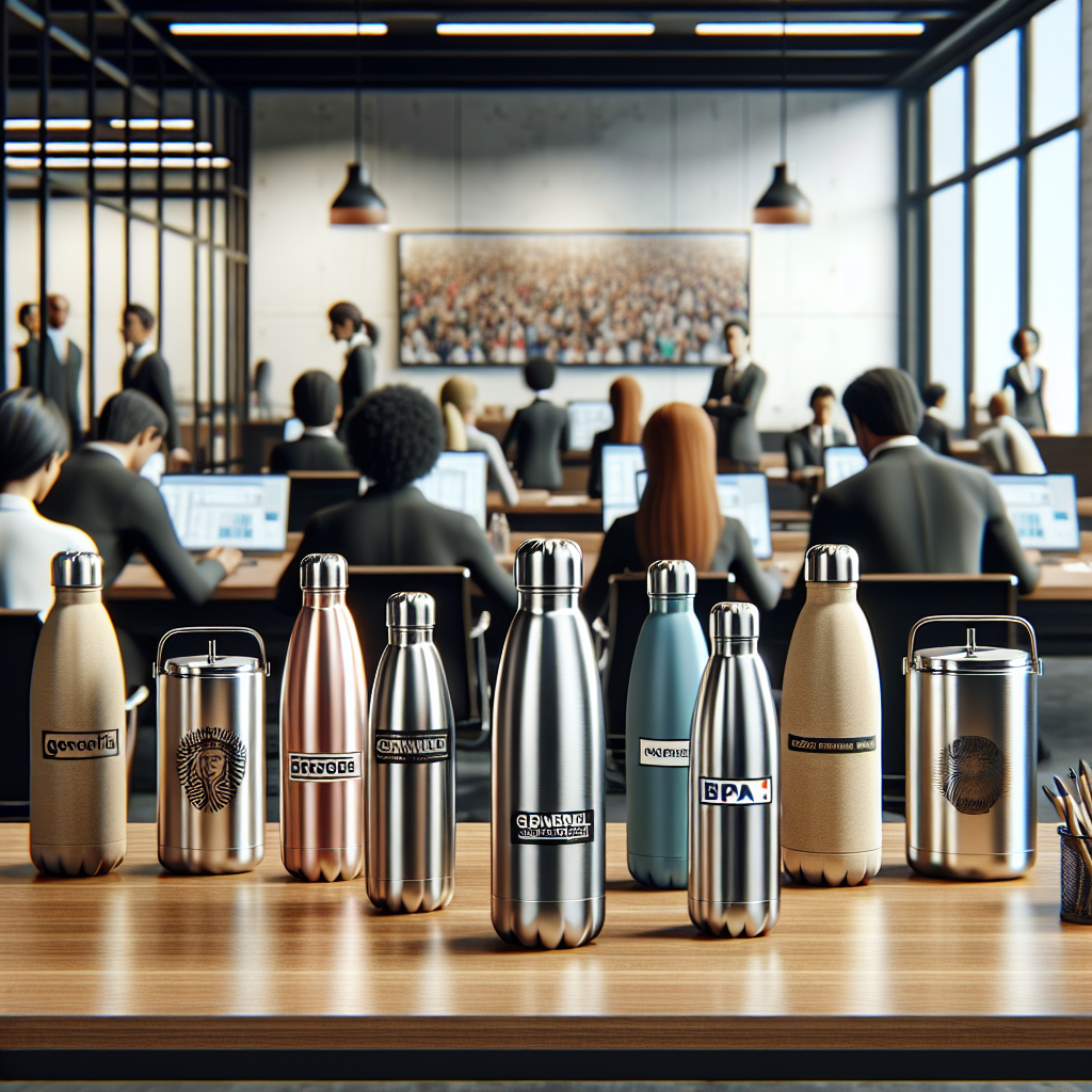 Guía de botellas personalizadas para empresas