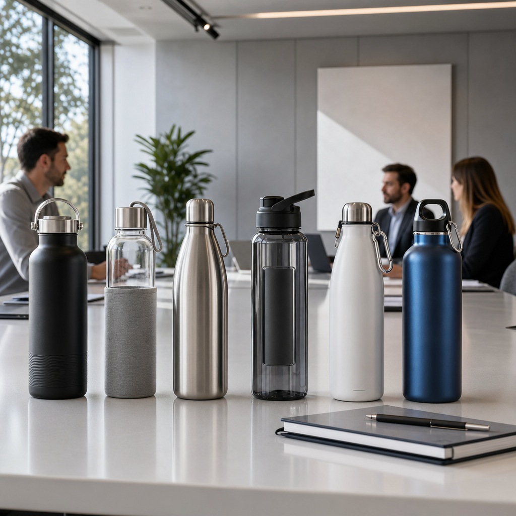 Botellas personalizadas: materiales y precios 2026