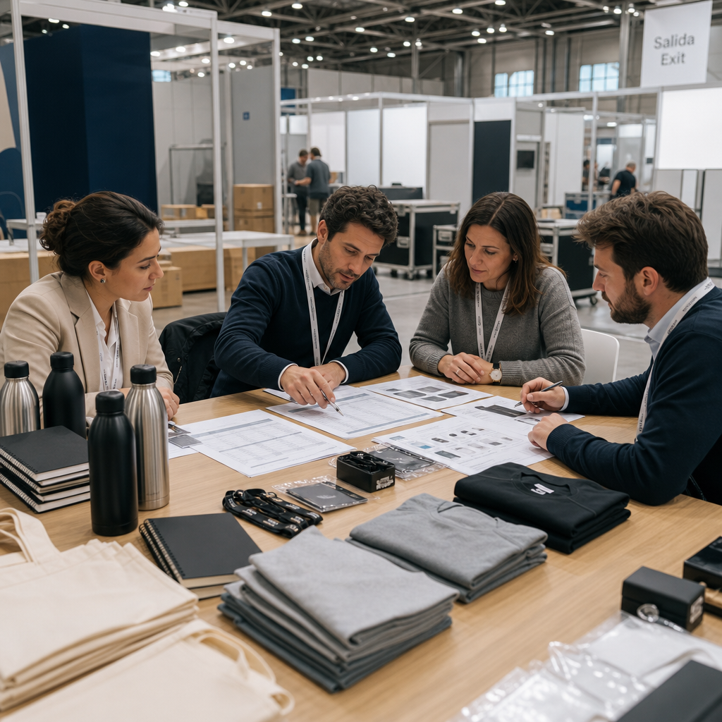 ¿Cómo preparar merchandising para ferias con acierto?