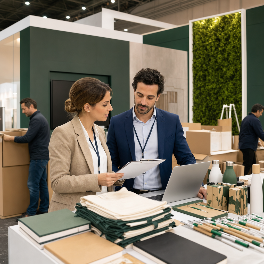 ¿Qué checklist seguir para ferias con merchandising?