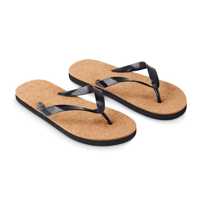 Chanclas de playa de corcho M